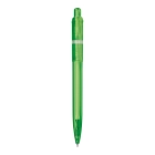 Długopis Ducal Clear przejrzysty kolor transparentny / jasnozielony (LT80917-N0432)
