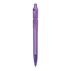 Długopis Ducal Clear przejrzysty kolor transparentny / liliowy (LT80917-N0471)