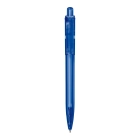 Długopis Ducal Clear przejrzysty kolor transparentny / niebieski (LT80917-N0411)
