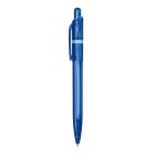 Długopis Ducal Clear przejrzysty kolor transparentny / niebieski (LT80917-N0411)