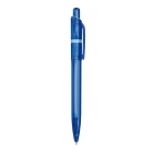 Długopis Ducal Clear przejrzysty kolor transparentny / niebieski (LT80917-N0411)