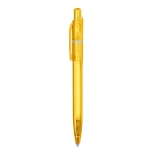 Długopis Ducal Clear przejrzysty kolor transparentny / żółty (LT80917-N0441)