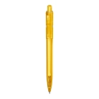 Długopis Ducal Clear przejrzysty kolor transparentny / żółty (LT80917-N0441)
