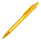Długopis Ducal Clear przejrzysty kolor transparentny / żółty (LT80917-N0441)