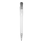 Długopis Ingeo TM Pen Clear przejrzysty kolor ecru / czarny (LT87543-N5402)