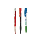 Długopis Nasch Grip Combi kolor biały/przezroczysty / asortyment fluoru (LT80803-N0999)