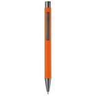 Długopis New York soft touch kolor pomarańczowy (LT87767-N0026)