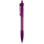 Długopis przeźroczysty Cosmo kolor transparentny / purpurowy (LT87624-N0472)