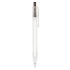 Długopis R-PET kolor transparentny / czarny (LT80562-N0402)