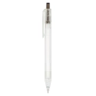 Długopis R-PET kolor transparentny / czarny (LT80562-N0402)