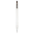 Długopis R-PET kolor transparentny / czarny (LT80562-N0402)