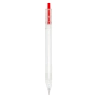 Długopis R-PET kolor transparentny / czerwony (LT80562-N0421)