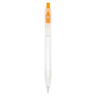 Długopis R-PET kolor transparentny / pomarańczowy (LT80562-N0426)