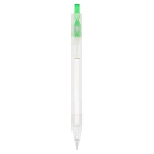 Długopis R-PET kolor transparentny / zielony (LT80562-N0431)