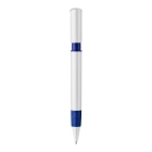 Długopis S40 Grip nieprzezroczysty kolor biały / ciemnoniebieski (LT87544-N0110)