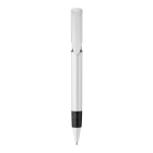 Długopis S40 Grip nieprzezroczysty kolor biały / czarny (LT87544-N0102)