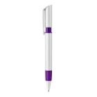 Długopis S40 Grip nieprzezroczysty kolor biały / purpurowy (LT87544-N0172) Długopis S40 Grip nieprzezroczysty kolor biały / purpurowy (LT87544-N0172)