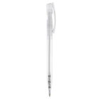 Długopis transparentny Nash kolor transparentny / biały (LT80816-N0401)