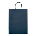 Duża Papierowa Torba Eco 120g/m² kolor ciemnoniebieski (LT91718-N0010) Duża Papierowa Torba Eco 120g/m² kolor ciemnoniebieski (LT91718-N0010)