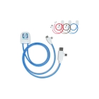 Kabel Xoopar Lighting ICE-C kolor niebieski (LT41019-N0011)