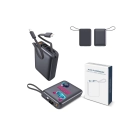 Nova Powerbank 22,5 W Power Delivery z wbudowanymi kablami 20000 mAh