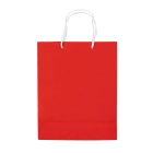 Papierowa torba średnia kolor czerwony (LT91512-N0021)