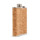 Piersiówka z korkiem 220ml kolor naturalny (LT93088-N0094) Piersiówka z korkiem 220ml kolor naturalny (LT93088-N0094)