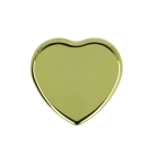 Płaska metaliczna pomadka do ust w kształcie serca kolor złoty (LT90486-N0006)