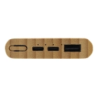 Powerbank Bamboo 5000 mAh kolor naturalny (LT95513-N0094)