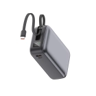 Powerbank Nova Laptop 65 W z wbudowanym kablem USB-C 30000 mAh Powerbank Nova Laptop 65 W z wbudowanym kablem USB-C 30000 mAh