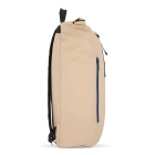 Powlekany PU plecak R-PET 600D o pojemności 20 l kolor ecru (LT95357-N0054) Powlekany PU plecak R-PET 600D o pojemności 20 l kolor ecru (LT95357-N0054)