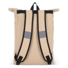 Powlekany PU plecak R-PET 600D o pojemności 20 l kolor ecru (LT95357-N0054) Powlekany PU plecak R-PET 600D o pojemności 20 l kolor ecru (LT95357-N0054)