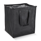 R-PET Torba chłodząca z włókniny 33 x 25,5 x 37 cm 75 g/m² kolor czarny (LT95391-N0002)