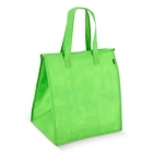 R-PET Torba chłodząca z włókniny 33 x 25,5 x 37 cm 75 g/m² kolor jasnozielony (LT95391-N0032)