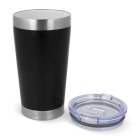 T-ceramic Kubek termiczny z pokrywką Cango 500ml kolor czarny (LT98724-N0002)