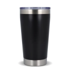 T-ceramic Kubek termiczny z pokrywką Cango 500ml kolor czarny (LT98724-N0002)