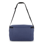 Torba termoizolacyjna R-PET 600D na 6 puszek 25 x 14,5 x 15,5 cm 5 l kolor ciemnoniebieski (LT95388-N0010)