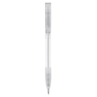 Transparentny długopis Nash kolor transparentny / biały (LT80802-N0401)