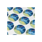 Vinyl Sticker Okrągły Ø 25 mm kolor transparentny (LT99136-N0004)