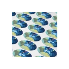 Vinyl Sticker Owalny 30x15mm kolor biały (LT99158-N0001)