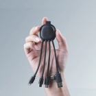 Xoopar Iné Smart Charging cable with NFC kolor czarny (LT41013-N0002) Xoopar Iné Smart Charging cable with NFC kolor czarny (LT41013-N0002)