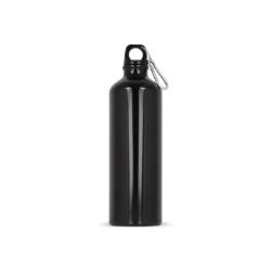 Aluminiowa butelka na wodę z karabinkiem 750ml