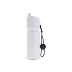Bidon Sportowy Z Obwódka I Kolorowym Sznurkiem 750ml