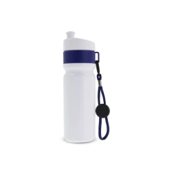 Bidon Sportowy Z Obwódka I Kolorowym Sznurkiem 750ml