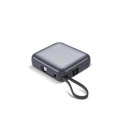 Nova Powerbank 22,5 W Power Delivery z wbudowanymi kablami 10 000 mAh