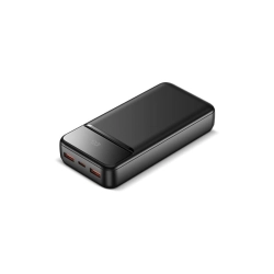 Powerbank Nolu z wyświetlaczem LED 20000 mAh