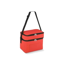 R-PET 600D Dwukomorowa torba chłodząca 30 x 20 x 25 cm 12L