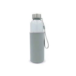 Szklana butelka na wodę z rękawem 500ML