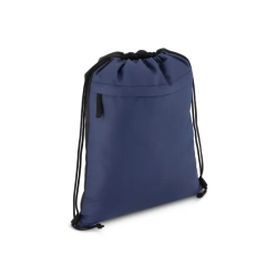 Torba ze sznurkiem z powlekanego PU R-PET 600D, wymiary 33 x 42 cm