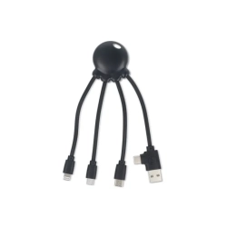 4009| Xoopar Eco Octopus Kabel do ładowania Ocean Bound Plastic 4009| Xoopar Eco Octopus Kabel do ładowania Ocean Bound Plastic